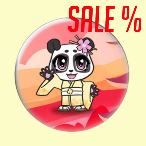 hanamicon button sale